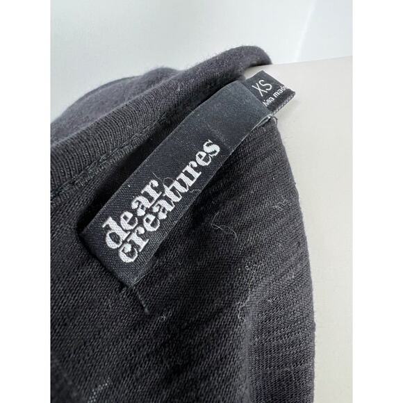 Dear Creatures Short Sleeved Fit & Flare Dress XS Twee - Picture 5 of 6